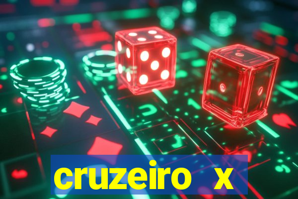 cruzeiro x corinthians palpite